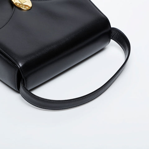 GIVENCHY Leather 2way Handbag black WS20974