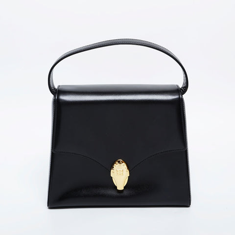 GIVENCHY Leather 2way Handbag black WS20974