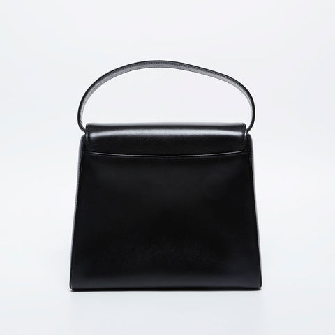 GIVENCHY Leather 2way Handbag black WS20974