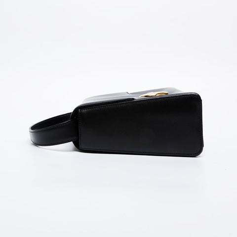 GIVENCHY Leather 2way Handbag black WS20974