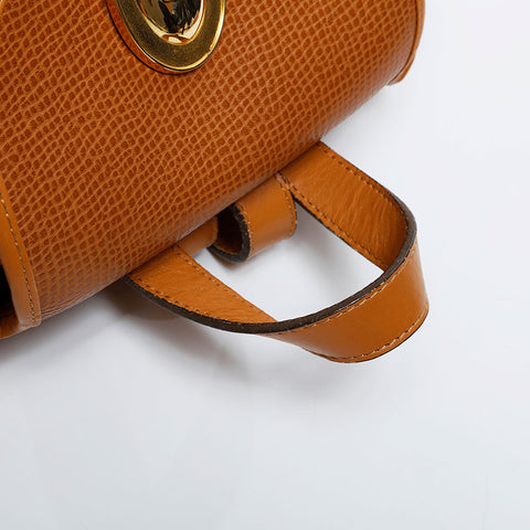 Christian Dior Embossed leather Backpack Â· Daypack Brown WS20976