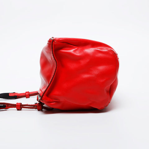 GIVENCHY Pandora Mini Leather Shoulder Bag Red WS20983