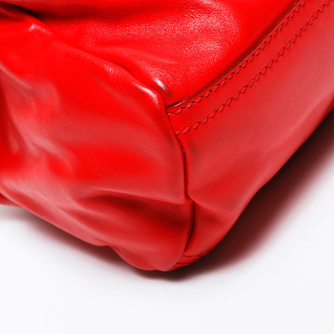 GIVENCHY Pandora Mini Leather Shoulder Bag Red WS20983