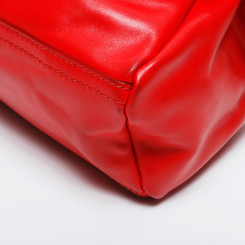 GIVENCHY Pandora Mini Leather Shoulder Bag Red WS20983