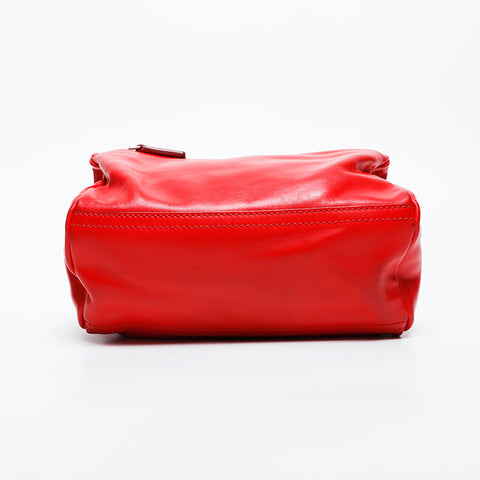 GIVENCHY Pandora Mini Leather Shoulder Bag Red WS20983