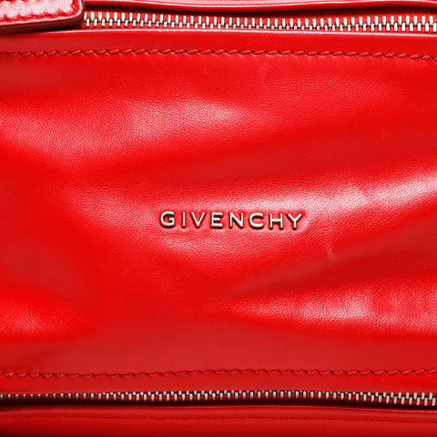 GIVENCHY Pandora Mini Leather Shoulder Bag Red WS20983