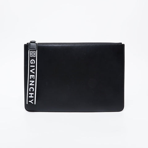 GIVENCHY leather Clutch bag black WS20988