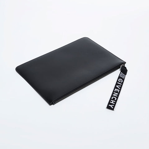 GIVENCHY leather Clutch bag black WS20988