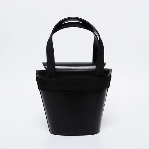 Salvatore Ferragamo Vara Leather Handbag black WS20990