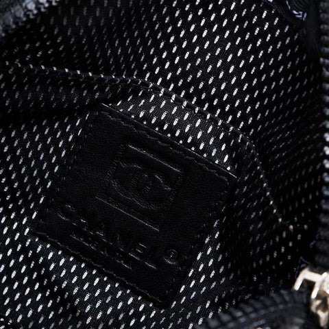 CHANEL No. 11 Sports Line 2006-2008 Shoulder Bag black WS20994