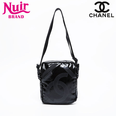 CHANEL No. 11 Sports Line 2006-2008 Shoulder Bag black WS20994