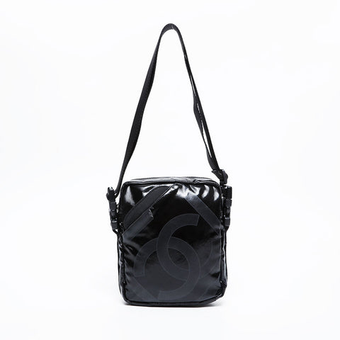 CHANEL No. 11 Sports Line 2006-2008 Shoulder Bag black WS20994