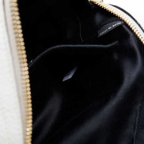 Miu Miu Logo Jacquard Camera Bag Shoulder Bag white WS21000