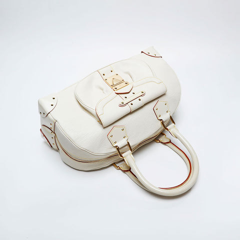 LOUIS VUITTON 2007 Suhali Superb Handbag white WS21009