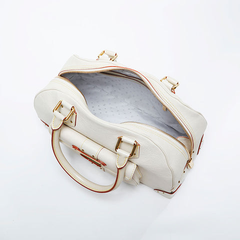 LOUIS VUITTON 2007 Suhali Superb Handbag white WS21009