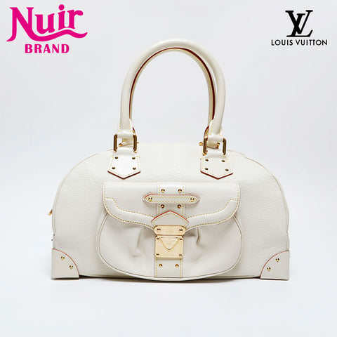 LOUIS VUITTON 2007 Suhali Superb Handbag white WS21009