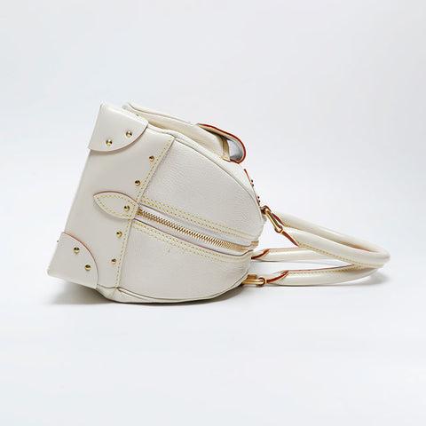 LOUIS VUITTON 2007 Suhali Superb Handbag white WS21009