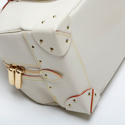 LOUIS VUITTON 2007 Suhali Superb Handbag white WS21009