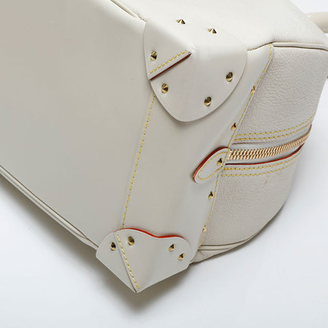 LOUIS VUITTON 2007 Suhali Superb Handbag white WS21009