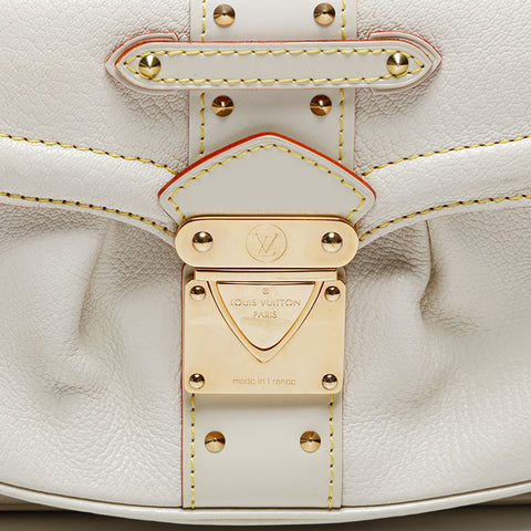 LOUIS VUITTON 2007 Suhali Superb Handbag white WS21009