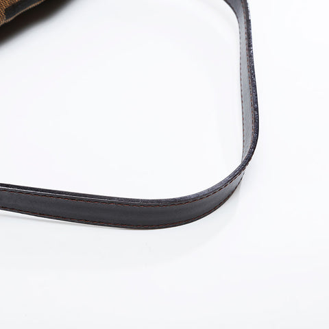 FENDI Zucca mamma bucket Shoulder Bag Brown WS21011
