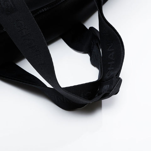 CHANEL Nylon COCO Mark Sport Line No. 7 2002-2003 Boston bag black WS21021