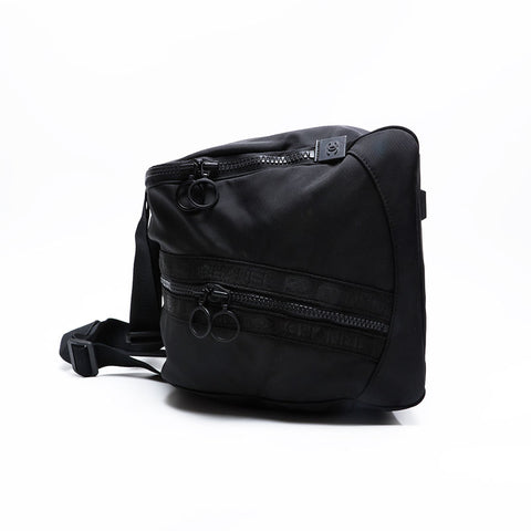 CHANEL Nylon COCO Mark Sport Line No. 7 2002-2003 Boston bag black WS21021