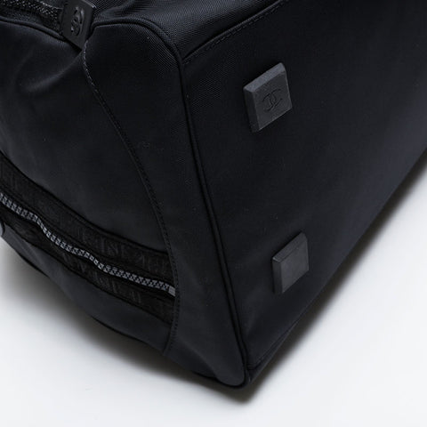 CHANEL Nylon COCO Mark Sport Line No. 7 2002-2003 Boston bag black WS21021