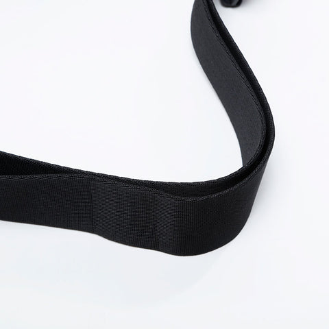 Salvatore Ferragamo PVC Gancini logo Waist bag black WS21026