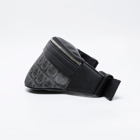 Salvatore Ferragamo PVC Gancini logo Waist bag black WS21026