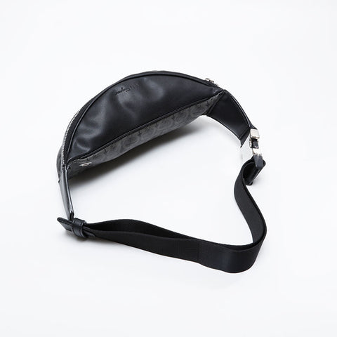 Salvatore Ferragamo PVC Gancini logo Waist bag black WS21026