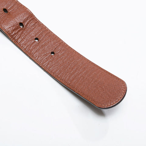 LOUIS VUITTON 2012 Monogram Size:80/32 belt Brown WS21036