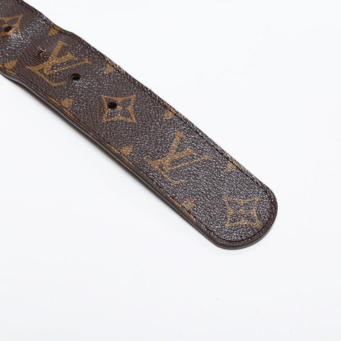 LOUIS VUITTON 2012 Monogram Size:80/32 belt Brown WS21036