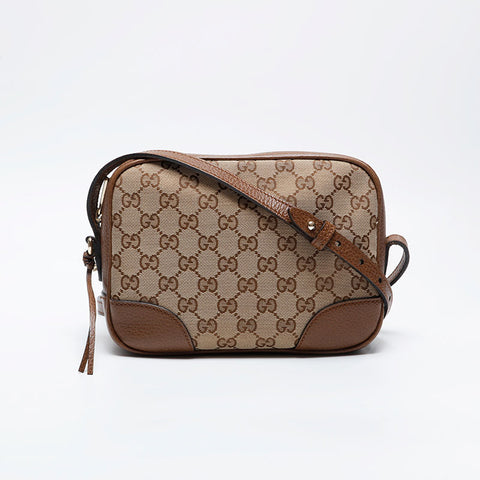 グッチ GUCCI GGキャンバス カメラバッグ ショルダーバッグ ブラウン WS21044