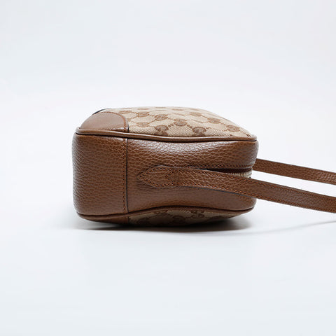 グッチ GUCCI GGキャンバス カメラバッグ ショルダーバッグ ブラウン WS21044