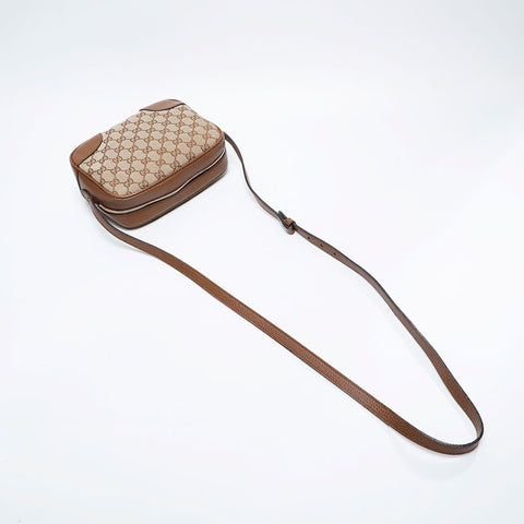 グッチ GUCCI GGキャンバス カメラバッグ ショルダーバッグ ブラウン WS21044