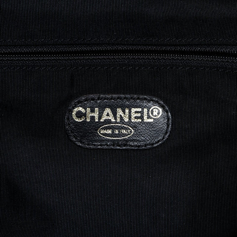 CHANEL 5th series 1997-1999 Caviar Turnlock Backpack Â· Daypack black WS21045