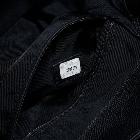 CHANEL 5th series 1997-1999 Caviar Turnlock Backpack Â· Daypack black WS21045