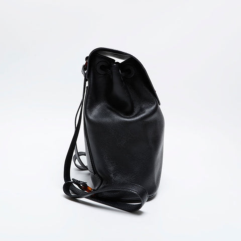 CHANEL 5th series 1997-1999 Caviar Turnlock Backpack Â· Daypack black WS21045