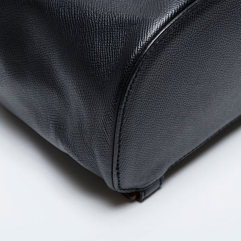 CHANEL 5th series 1997-1999 Caviar Turnlock Backpack Â· Daypack black WS21045