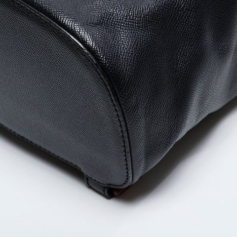 CHANEL 5th series 1997-1999 Caviar Turnlock Backpack Â· Daypack black WS21045