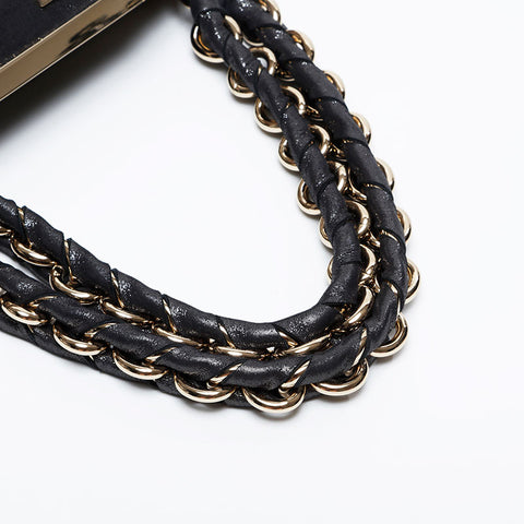 フェンディ FENDI ラム ズッカ ミラ マンマ ショルダーバッグ ゴールド WS21047