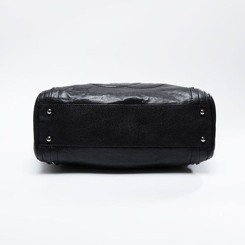 CHANEL Luxury Chain Deca COCO Mark 11 series 2006-2008 Shoulder Bag black WS21049