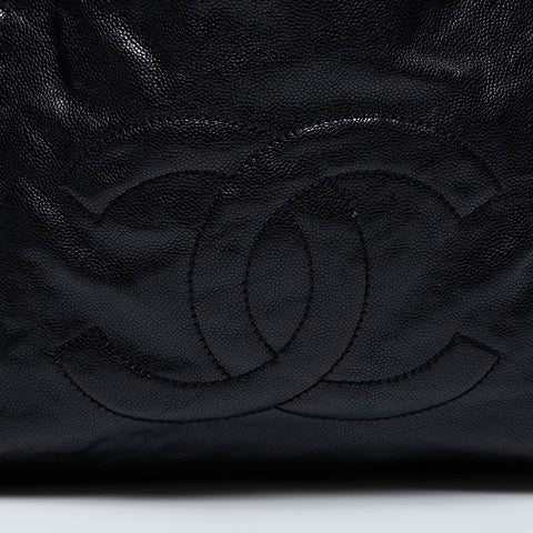 CHANEL Luxury Chain Deca COCO Mark 11 series 2006-2008 Shoulder Bag black WS21049
