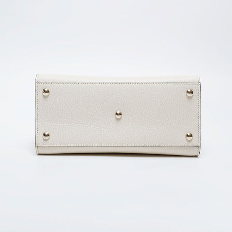 グッチ GUCCI 2way ソーホー レザー ショルダーバッグ ホワイト WS21052