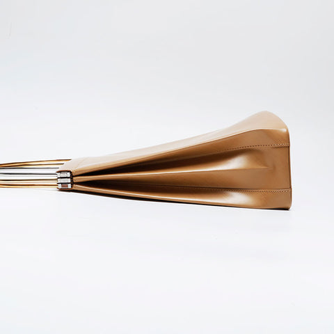 CARTIER Leather Trinity Handbag Brown WS21054