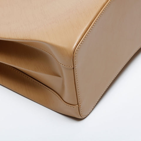 CARTIER Leather Trinity Handbag Brown WS21054