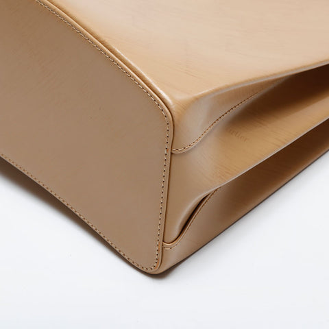 CARTIER Leather Trinity Handbag Brown WS21054