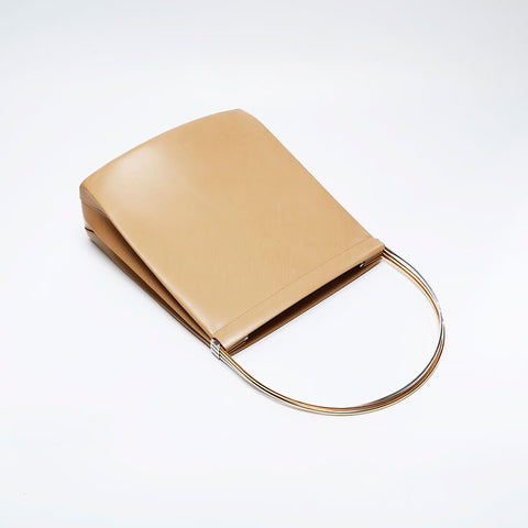 CARTIER Leather Trinity Handbag Brown WS21054