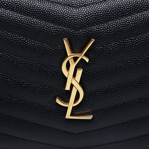 YVES SAINT LAURENT Mini Roo Camera Bag Shoulder Bag black WS21061